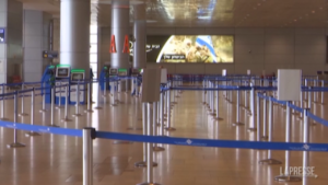Israele, aeroporti quasi vuoti dopo nuova stretta sui viaggi