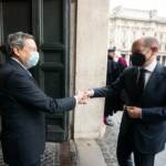Scholz in Italia, Draghi: “Con Germania legame forte, affrontare insieme sfide”