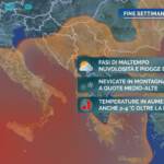 Meteo: weekend di Natale e Santo Stefano a rischio pioggia in molte regioni