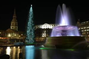 Londra, annuale cerimonia accensione dell'albero di Natale donato dalla Norvegia