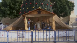 Betlemme: tutto pronto per la vigilia di Natale, pochissimi i turisti in città