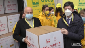 Natale, Coldiretti: “Mezzo milione di chili di cibo per i poveri”