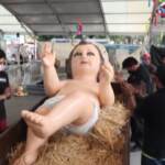 Natale, Gesù Bambino gigante in mostra a Città del Messico