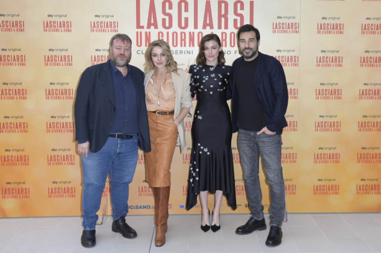 Il photocall di ‘Lasciarsi un giorno a Roma’