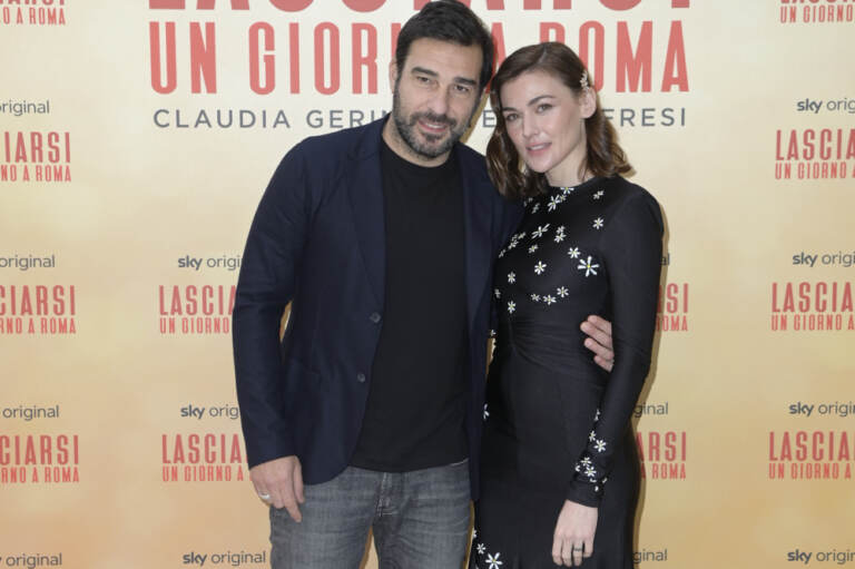 Il photocall di ‘Lasciarsi un giorno a Roma’
