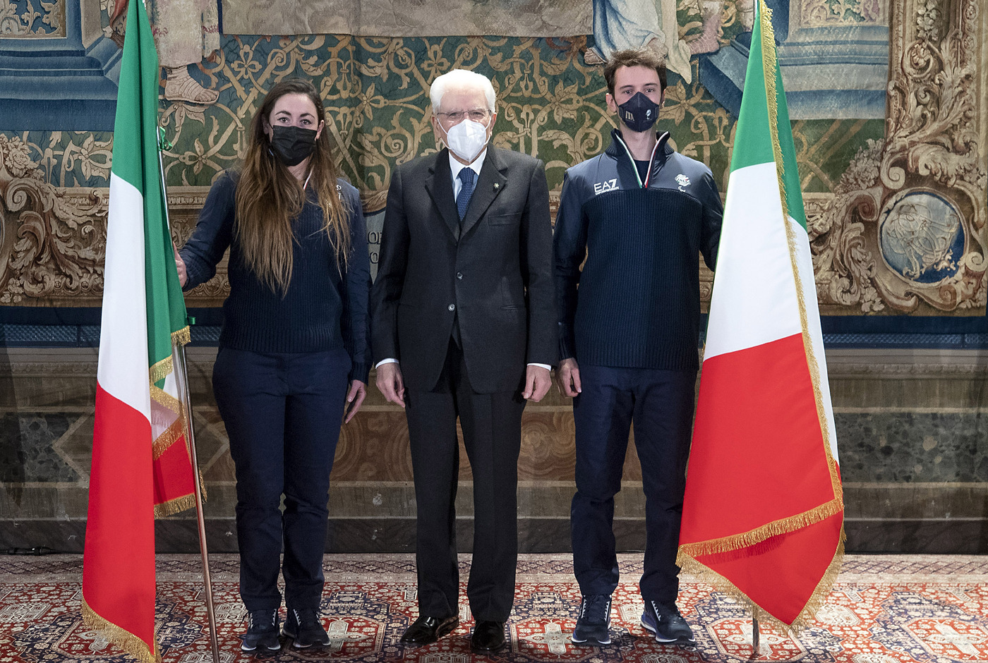 Pechino 2022, Goggia riceve il tricolore da Mattarella e rivela: “Ho fobia del Covid”