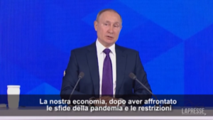 Russia, Putin: “Nostra economia si è ripresa più rapidamente di altri Paesi”