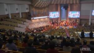 Sud Corea, fedeli in chiesa per celebrare il Natale
