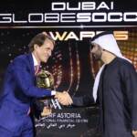 Globe Soccer Awards: Italia e azzurri premiati a Dubai, Mancini miglior tecnico