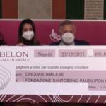 Napoli, Gigi D’Alessio consegna 50mila euro raccolti per i bimbi del Santobono