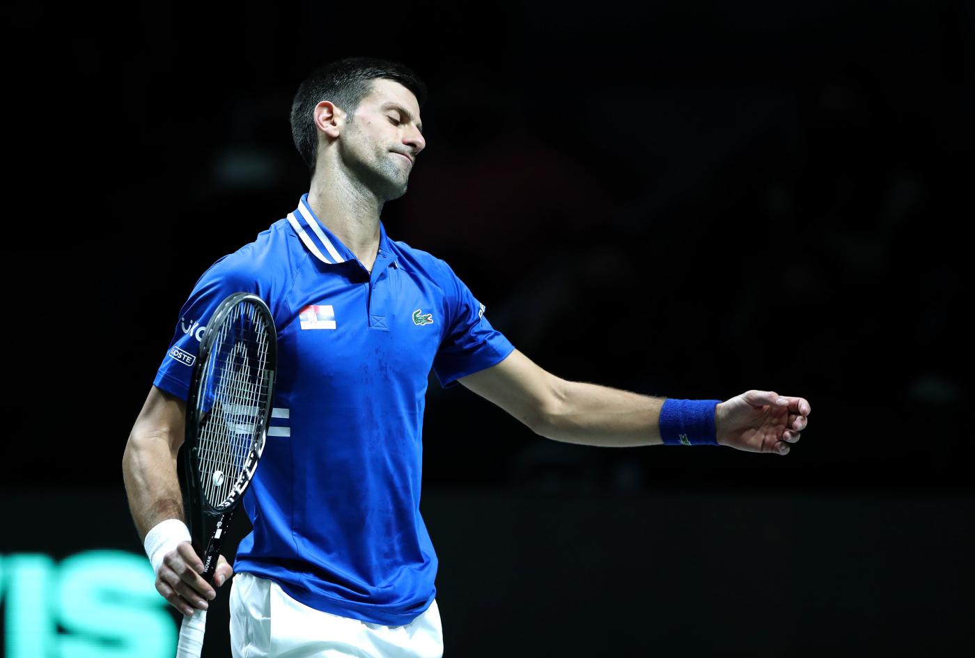 ATP Cup, forfait di Novak Djokovic