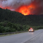 Argentina, a fuoco le foreste di Bariloche