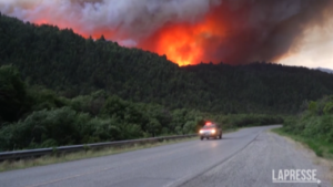 Argentina, a fuoco le foreste di Bariloche