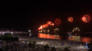 Capodanno a Rio de Janeiro, la festa a Copacabana