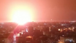 Medioriente: raid di Israele colpisce siti militari di Hamas