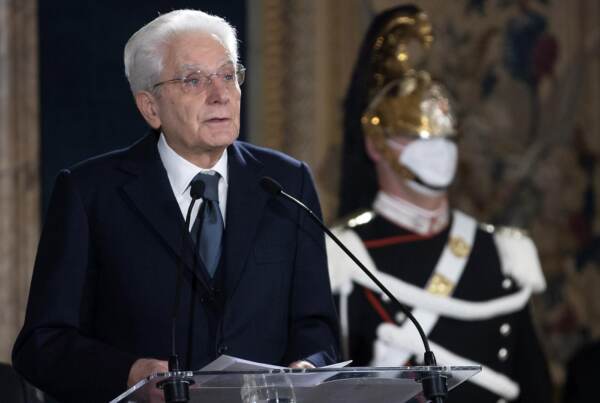 Presidente Mattarella alla cerimonia per lo scambio degli auguri di fine anno con il Corpo Diplomatico