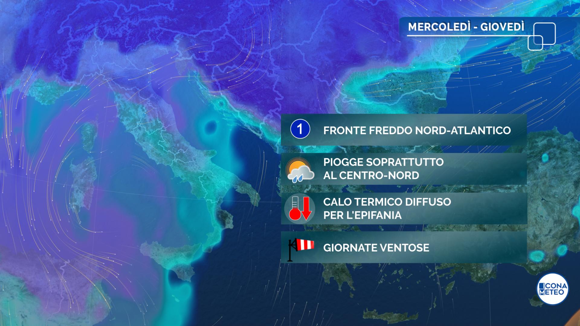 Meteo: In Arrivo La Prima Perturbazione Dell'anno - LaPresse