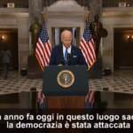 Capitol Hill, Biden: “Attacco alla democrazia, che ha retto”
