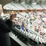Volley, Mattarella alla finale di Coppa Italia: standing ovation dal pubblico