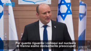 Iran, il premier israeliano Bennett: “Non vincolati dagli accordi di Vienna”