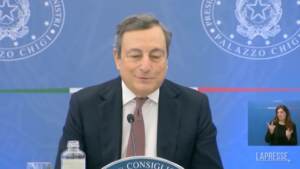 Governo, Draghi: “Voglia di lavorare insieme nonostante diversità di vedute”