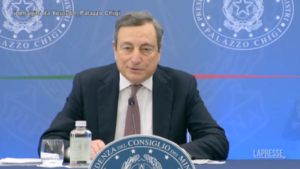 Covid, Draghi: “Gran parte dei problemi che abbiamo dipende da non vaccinati”