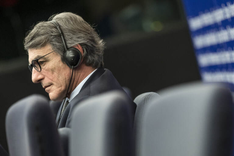 Addio al presidente dell’Europarlamento David Sassoli – LA FOTOGALLERY
