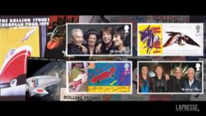 Regno Unito, i Rolling Stones celebrati con una serie speciale di francobolli