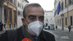 Gasparri: “Se qualcuno pensa di sostituire Draghi senza conseguenze fa male i conti”