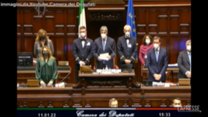 Morte Sassoli, alla Camera i deputati osservano un minuto di silenzio