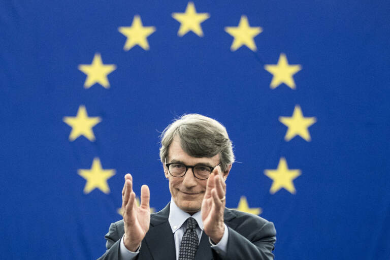 Addio al presidente dell’Europarlamento David Sassoli – LA FOTOGALLERY