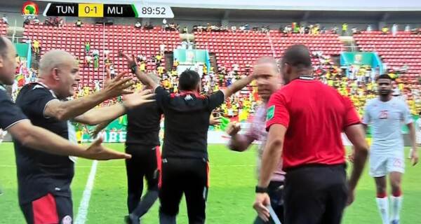 CAN 2021: la CAF enquête sur l’arbitrage de Tunisie-Mali