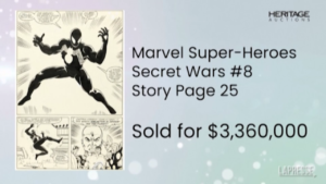 Spider-Man, una pagina di fumetto del 1984 venduta all’asta per oltre 3 milioni di dollari