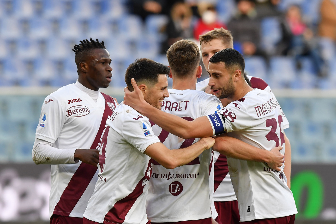 Il Toro espugna Marassi con l’ex Praet, Samp all’inferno