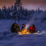 In Lapponia tra navi rompighiaccio e gite in motoslitta