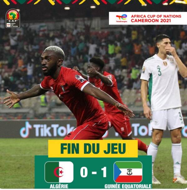 CAN-2021: La Guinée Equatoriale surclasse l’Algérie (1-0)