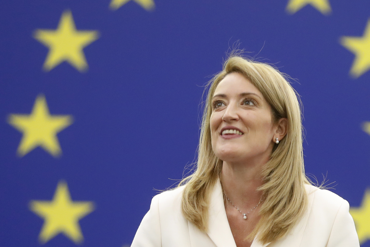 Parlamento europeo, Roberta Metsola eletta presidente: “Onorerò David Sassoli” Parlamento europeo, Roberta Metsola eletta presidente: “Onorerò David Sassoli”
