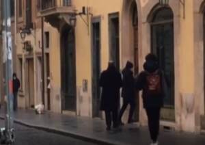 Quirinale, Enrico Letta arriva a casa di Giuseppe Conte