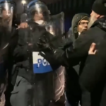 Roma: tensioni CasaPound-polizia all’alba durante sgombero di una sede