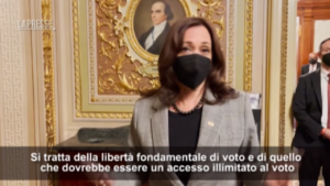 Usa, Kamala Harris: “Sui diritti di voto non ci arrenderemo”