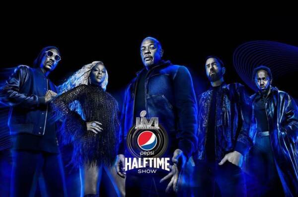Superbowl, Dr. Dre porta le star dell’hip hop sul palco per lo show