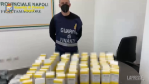 Napoli, sequestrati oltre 30mila farmaci dopanti
