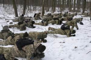 Ucraina, esercitazioni militari a Kiev