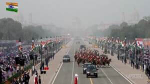 India: parata militare per celebrare il giorno della Repubblica
