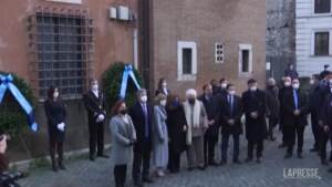 Giorno Memoria, la commemorazione di Fico e Casellati a Roma