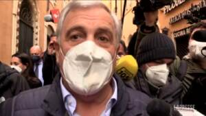 Quirinale, Tajani: “Il segnale è la compattezza del centrodestra”