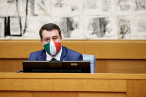 Salvini spiega la scelta Casellati: “Miglior proposta dopo Mattarella. Deluso da fuga della sinistra”