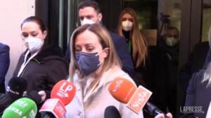 Quirinale, Meloni: “Il centrodestra parlamentare non esiste”
