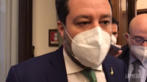 Quirinale, Salvini: “Non si trova un accordo. Mattarella rimanga al Colle, Draghi a Palazzo Chigi”
