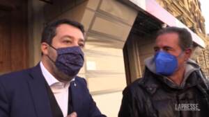 Polemica mascherine ritoccate in foto, Salvini: “Non so neppure come si faccia un ritocco”